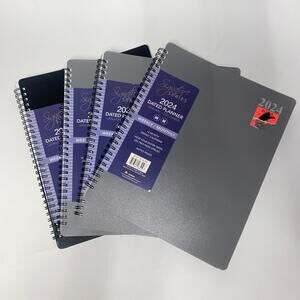 New Signature Series  Set of 4 2024 Dated Weekly Monthly Planners